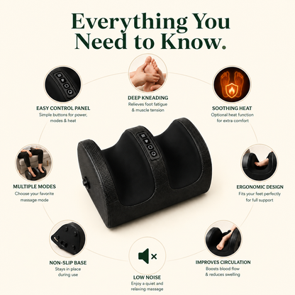 Verynov™ Shiatsu Foot Massager