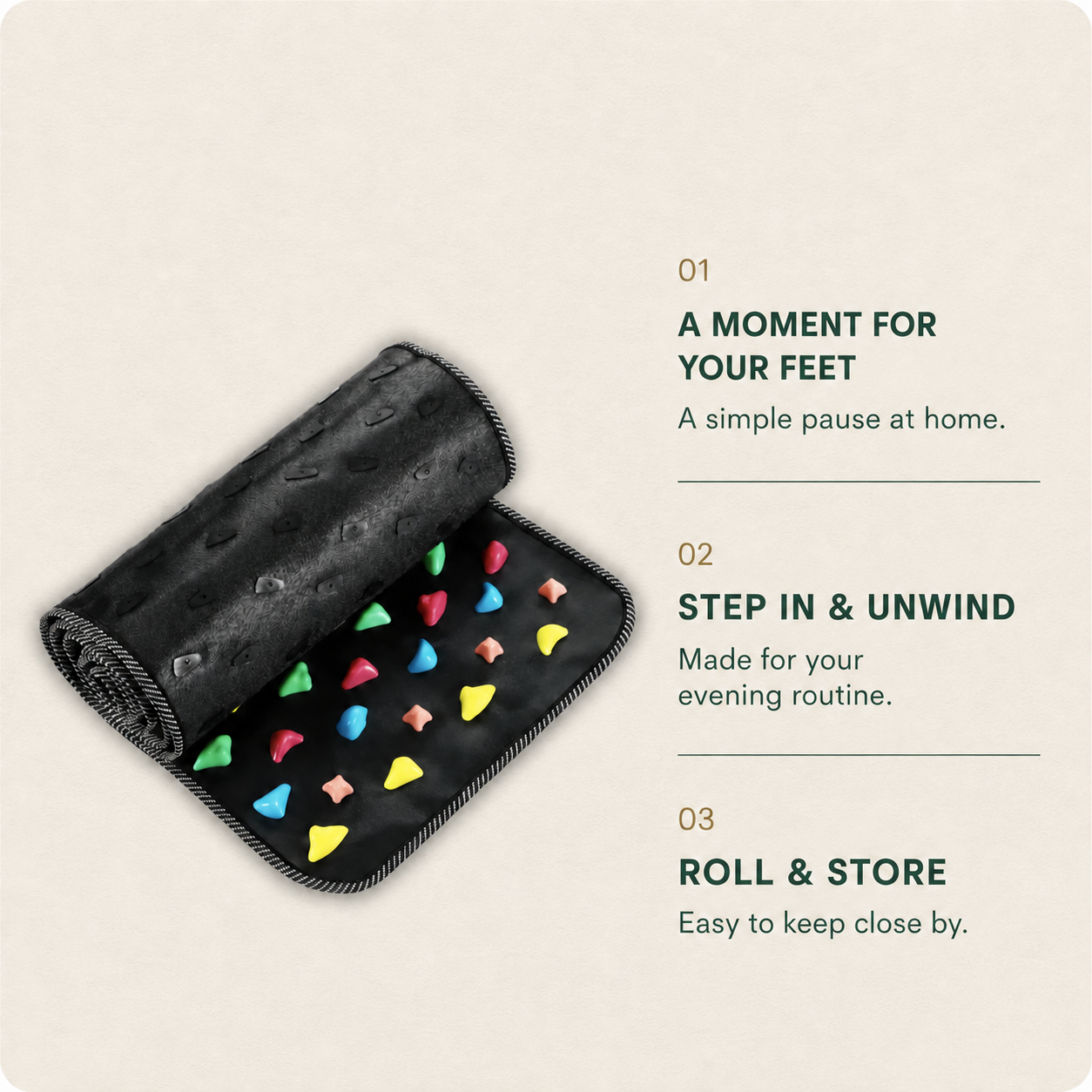 Verynov™ Reflexology Foot Massage Mat