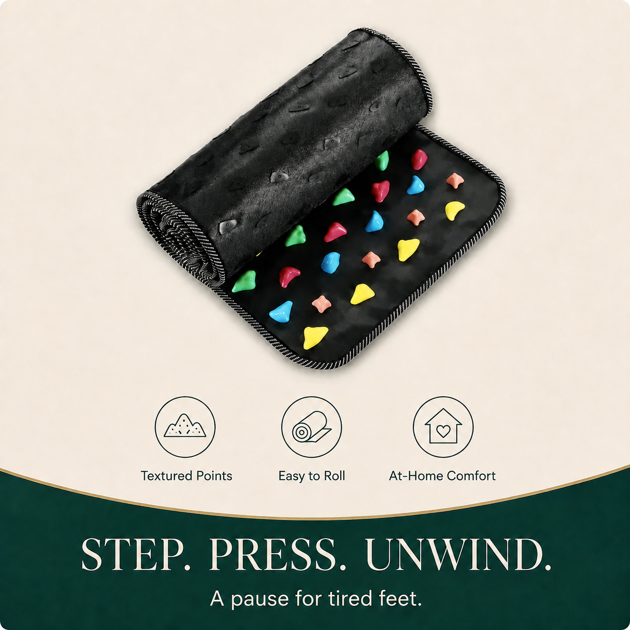 Verynov™ Reflexology Foot Massage Mat